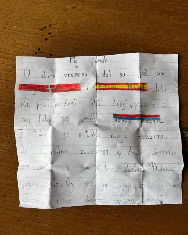 APP下载-张奔斗：《我的英雄》，德约儿子的动人小作文